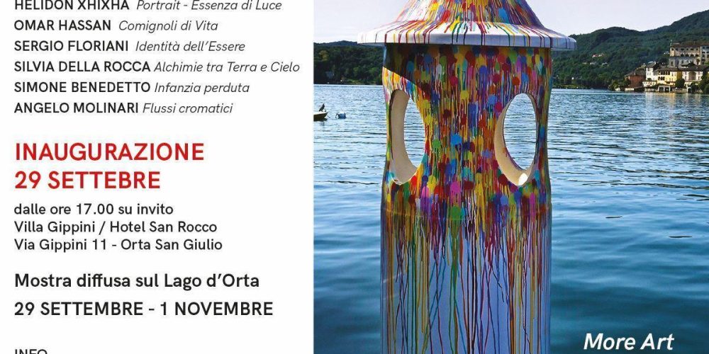 Mostra diffusa sul lago d’orta 29 Settembre-1 Novembre