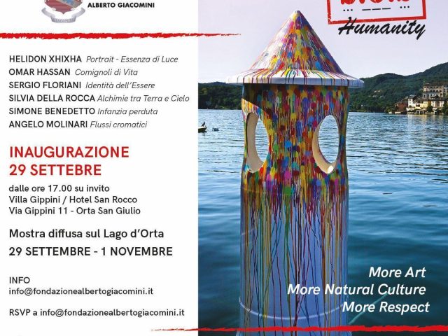 Mostra diffusa sul lago d’orta 29 Settembre-1 Novembre